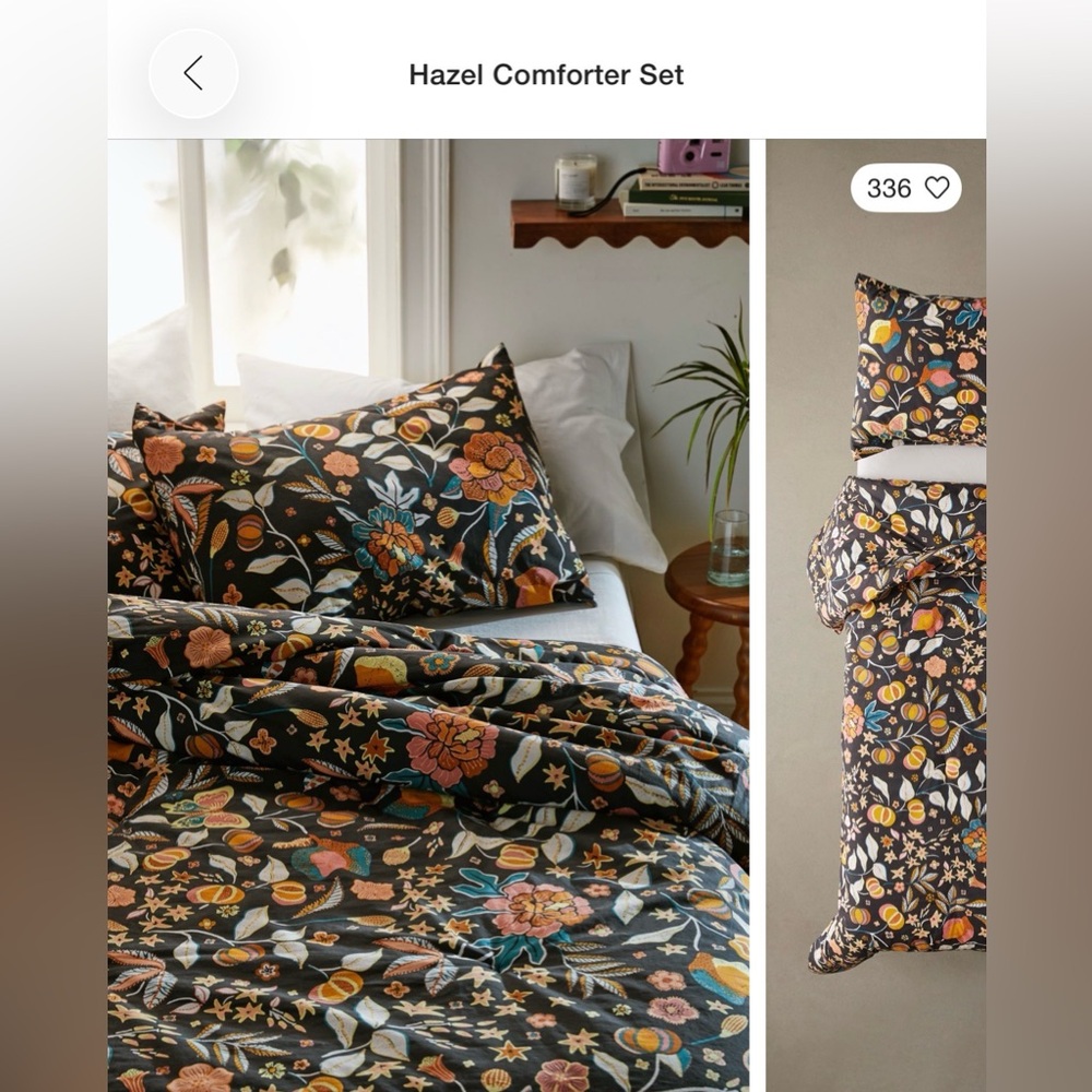 UO HAZEL COMFORTER SET (TWIN/TWIN XL)
